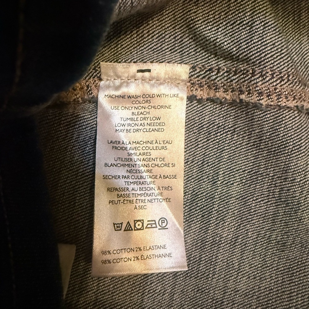 NWT Free People Daylight Stretch Denim Mini Skirt Sz 30 - Picture 4 of 7